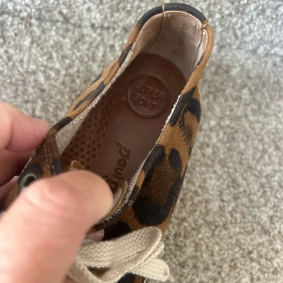 Paul Green Bixby Low Top Platform Sneakers in Leopard. Like new. US 10/UK 7.5 - Picture 12 of 15